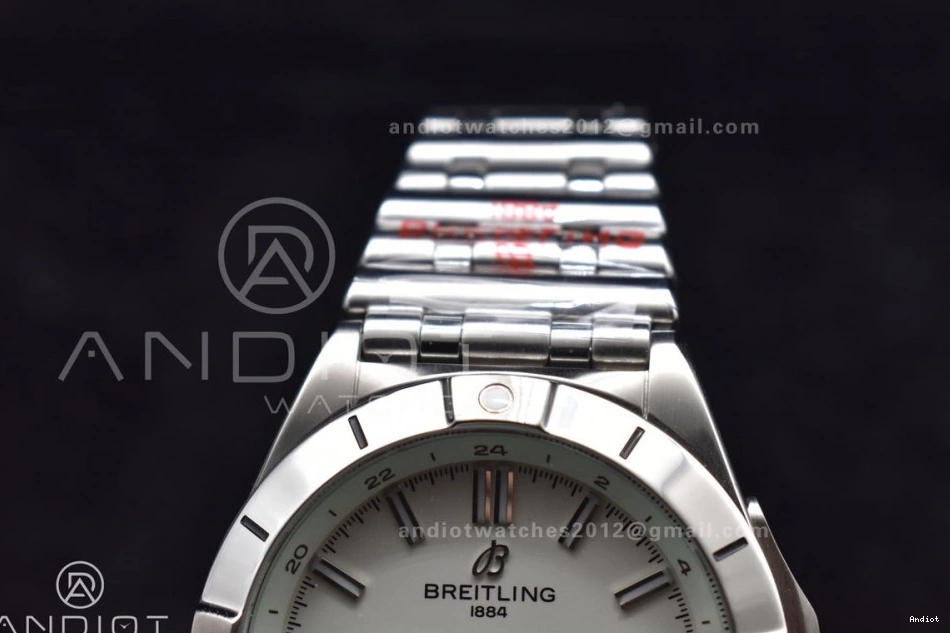 Chronomat On SS 532 White Factory 1:1 Dial Edition Automatic BLS Bracelet GMT Best Breitling Affordable A 40mm 0726